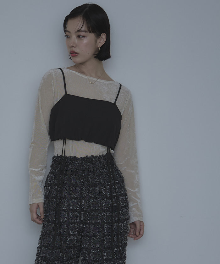 ミエット miette バルーンビスチェセットアップ