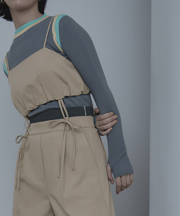 ミエット miette バルーンビスチェセットアップ