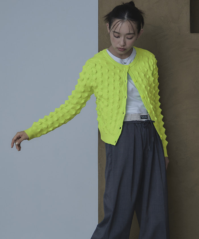 miette Miette Spiky Knit Cardigan