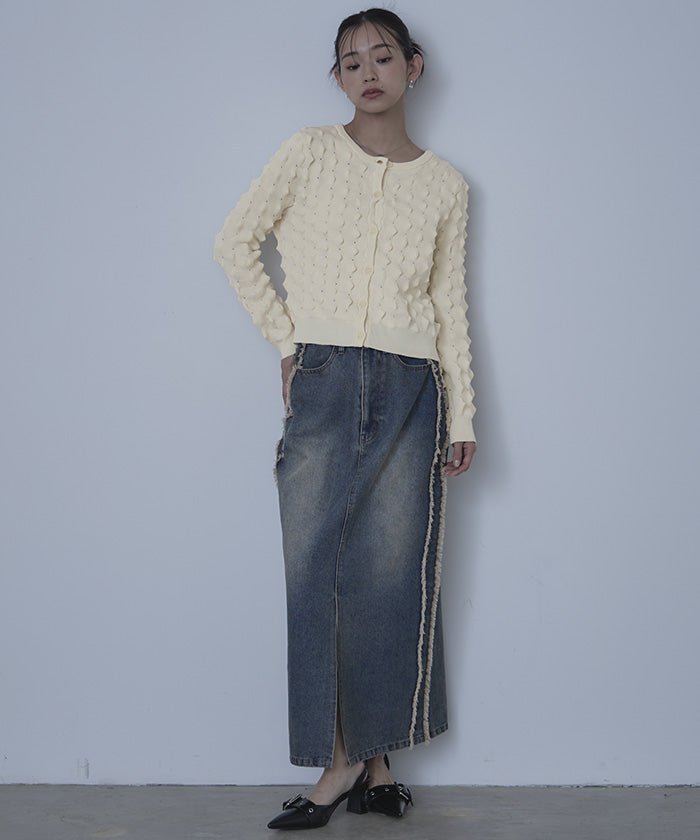 miette Miette Spiky Knit Cardigan