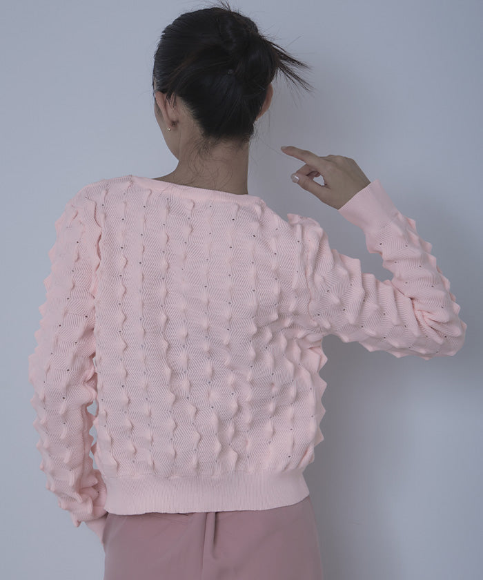 miette Miette Spiky Knit Cardigan