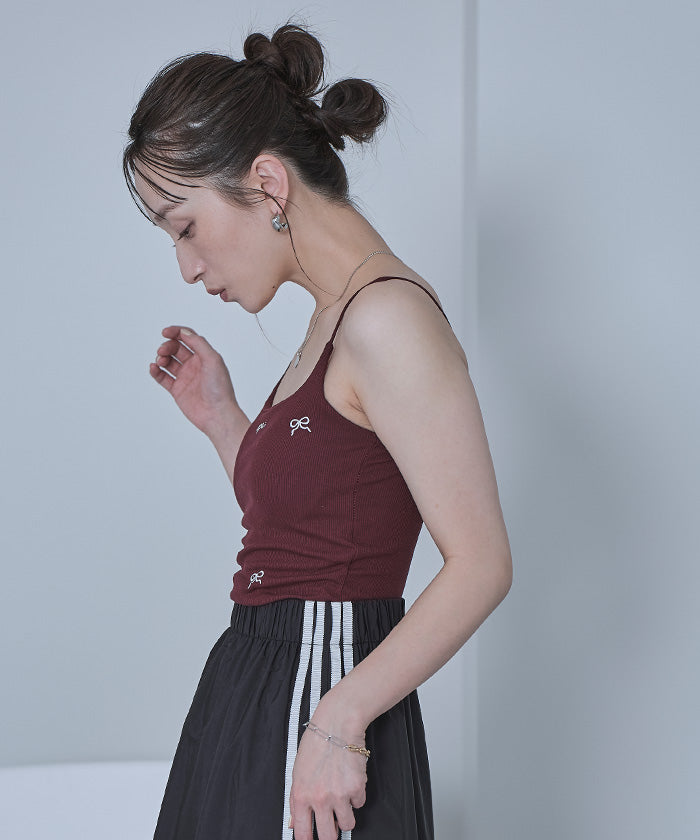 miette Miette Cup-Style Ribbon Embroidered Camisole