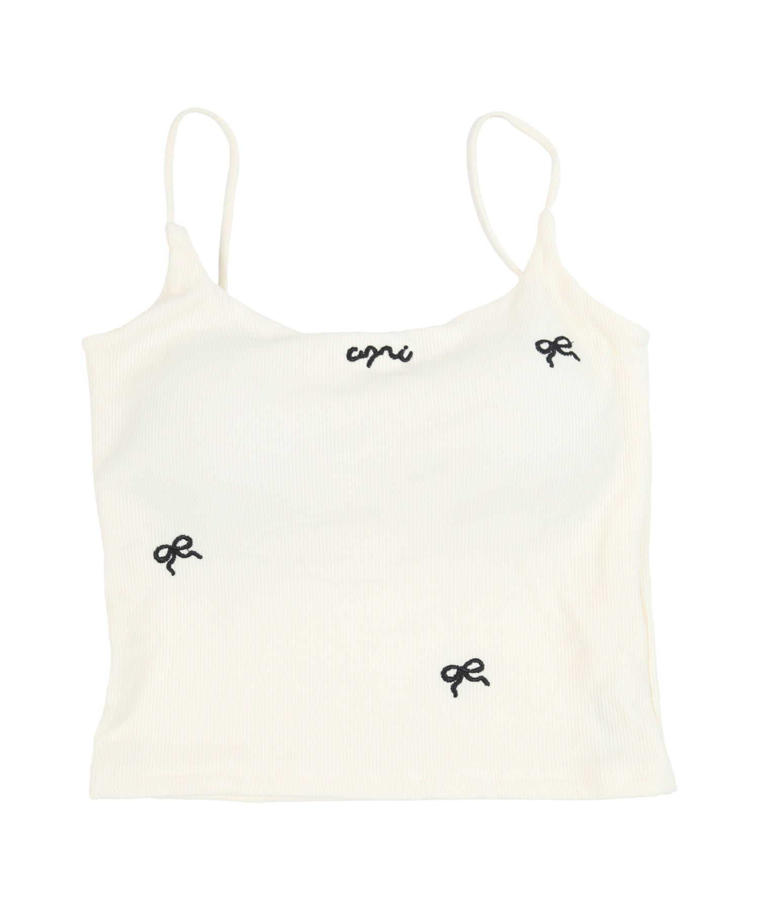 miette Miette Cup-Style Ribbon Embroidered Camisole