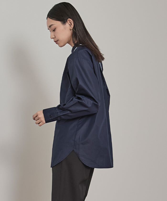 ミエット miette ニットベアビスチェセットシャツ （ネイビー） ネイビー