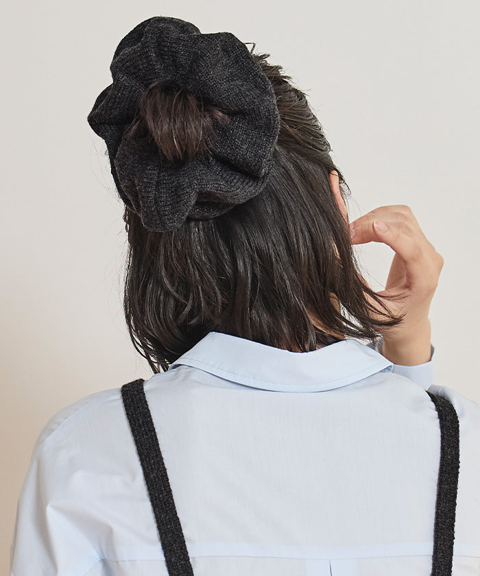 ミエット miette シュシュ付きニットキャミビスチェ （レッド） レッド