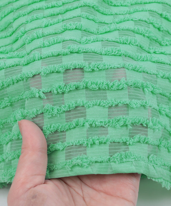 ミエット miette シアーチェックキャミソールワンピース