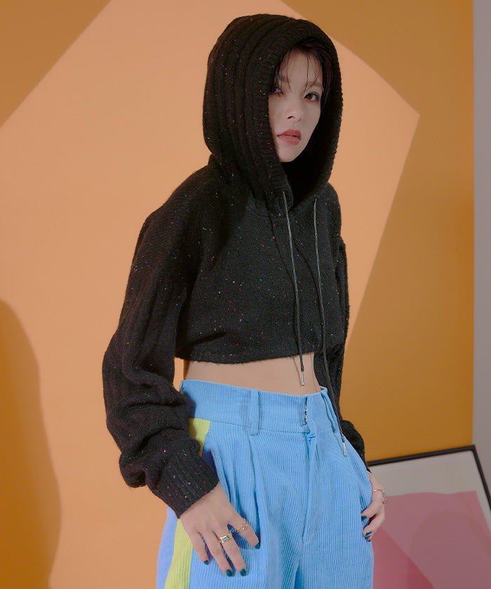 Miette Nep Yarn Short Parka
