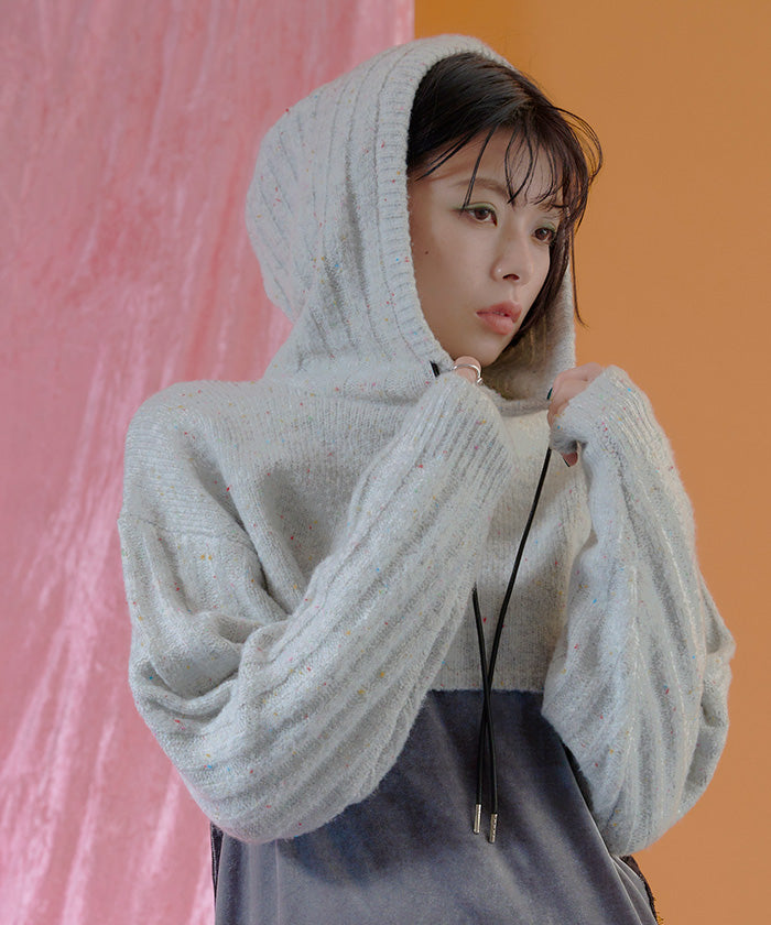 Miette Nep Yarn Short Parka