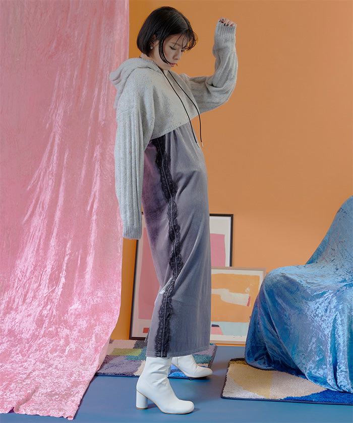 Miette Nep Yarn Short Parka