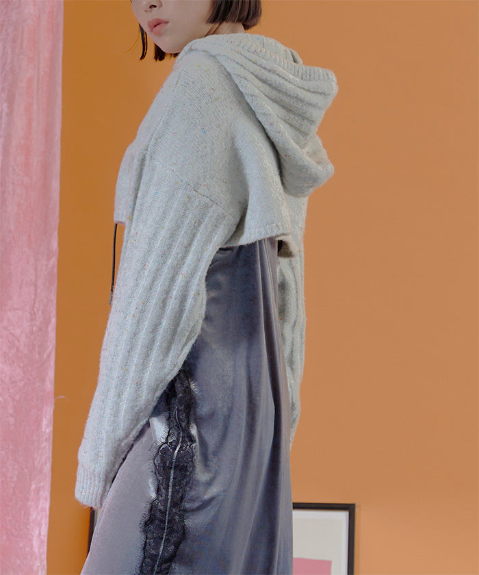 Miette Nep Yarn Short Parka