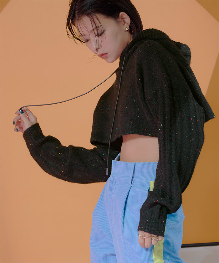 Miette Nep Yarn Short Parka