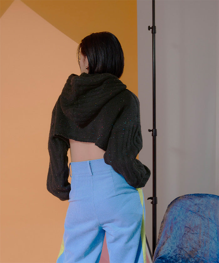 Miette Nep Yarn Short Parka