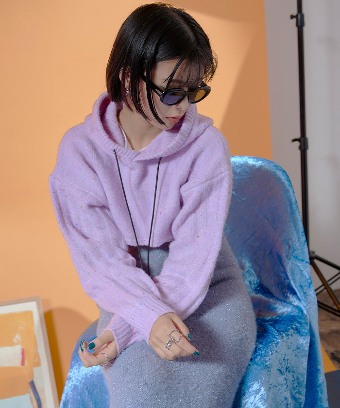 Miette Nep Yarn Short Parka