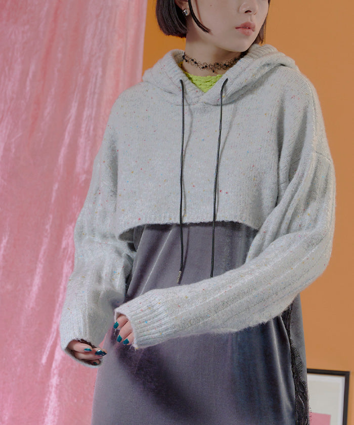 Miette Nep Yarn Short Parka
