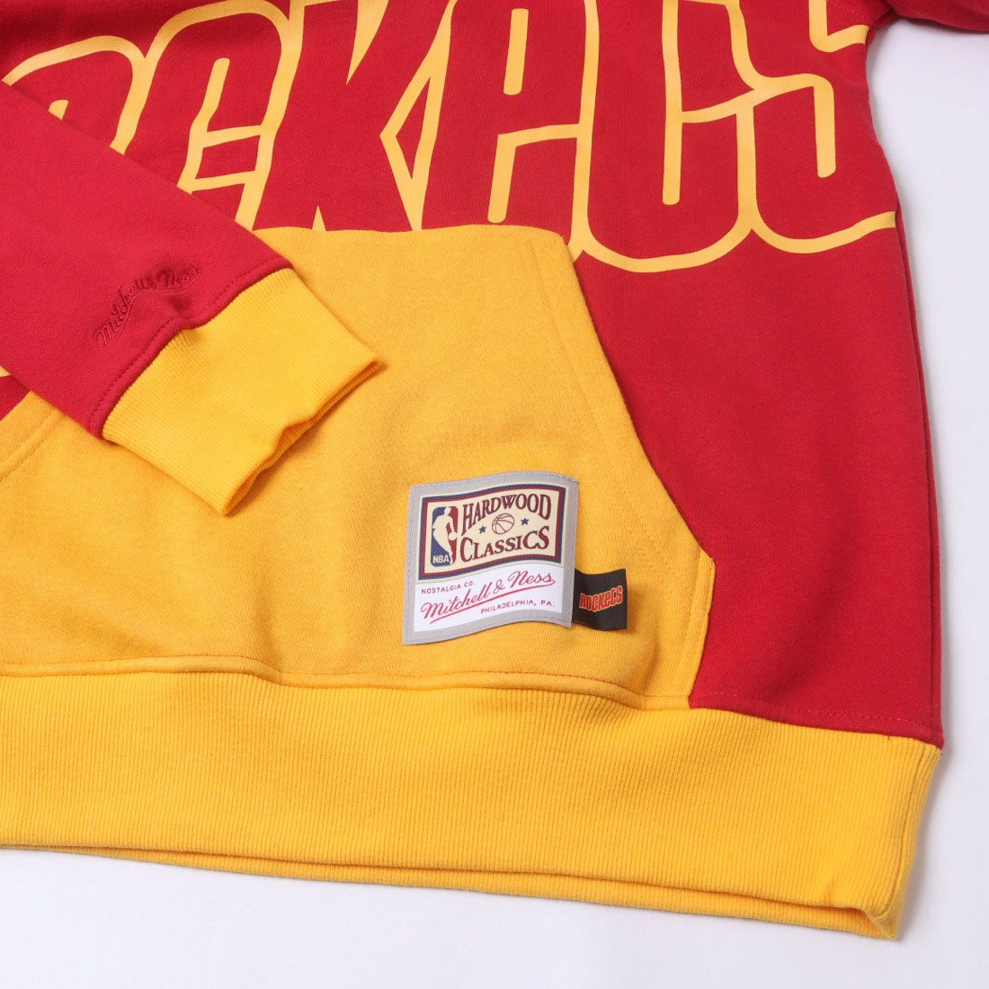 ミッチェルアンドネス mitchell & ness ビッグ フェイス フーディ 5.0 ヒューストン・ロケッツ プルオーバーパーカー （ヒューストン・ロケッツ） ヒューストン・ロケッツ