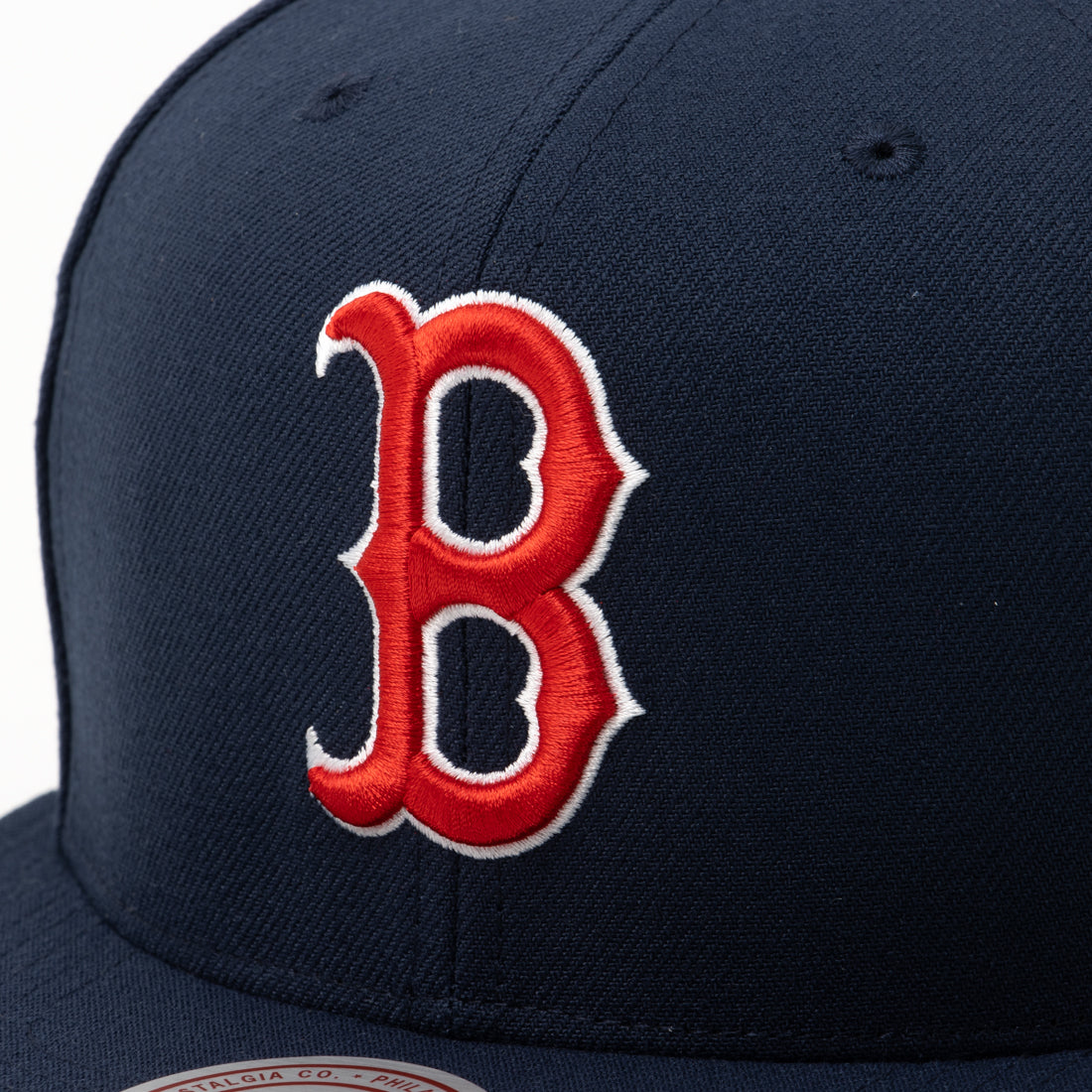 ミッチェルアンドネス mitchell & ness MLB LEAGUE PATCH SNAPBACK RED SOX ベースボールキャップ （ボストン・レッドソックス） ボストン・レッドソックス