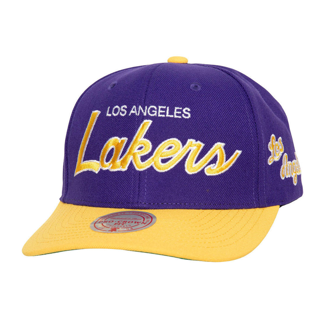 ミッチェルアンドネス mitchell & ness Mitchell & Ness NBA TEAM SCRIPT 2.0 PRO SNAPBACK（ミッチェル＆ネス NBA チーム スクリプト 2.0 プロ スナップバック） （HWC LAKERS） HWC LAKERS