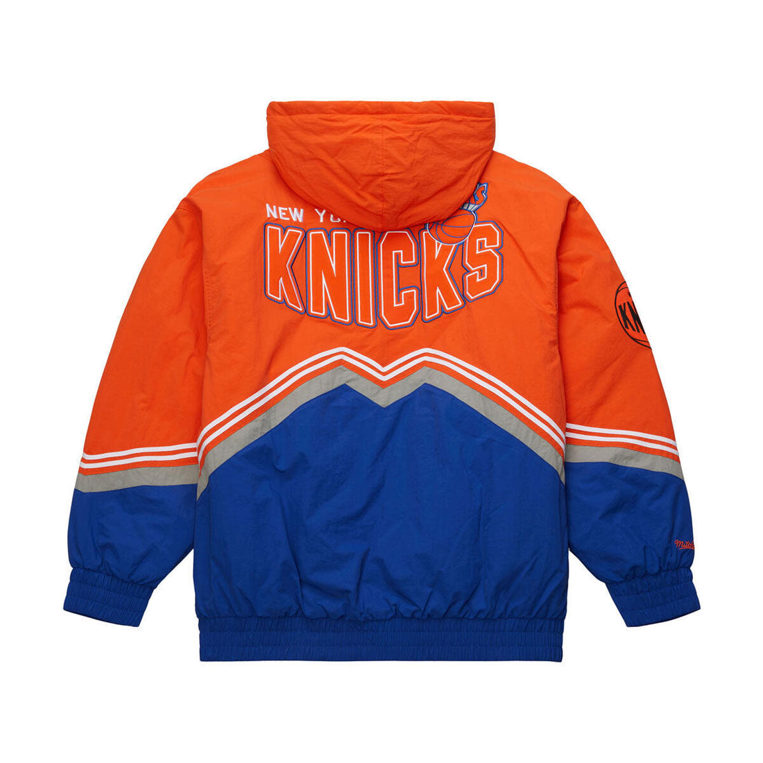 ミッチェルアンドネス mitchell & ness Mitchell & Ness NBA THROW IT BACK RETRO JACKET VINTAGE LOGO（ミッチェル＆ネス NBA THROW IT BACK レトロジャケット ヴィンテ （KNICKS） KNICKS