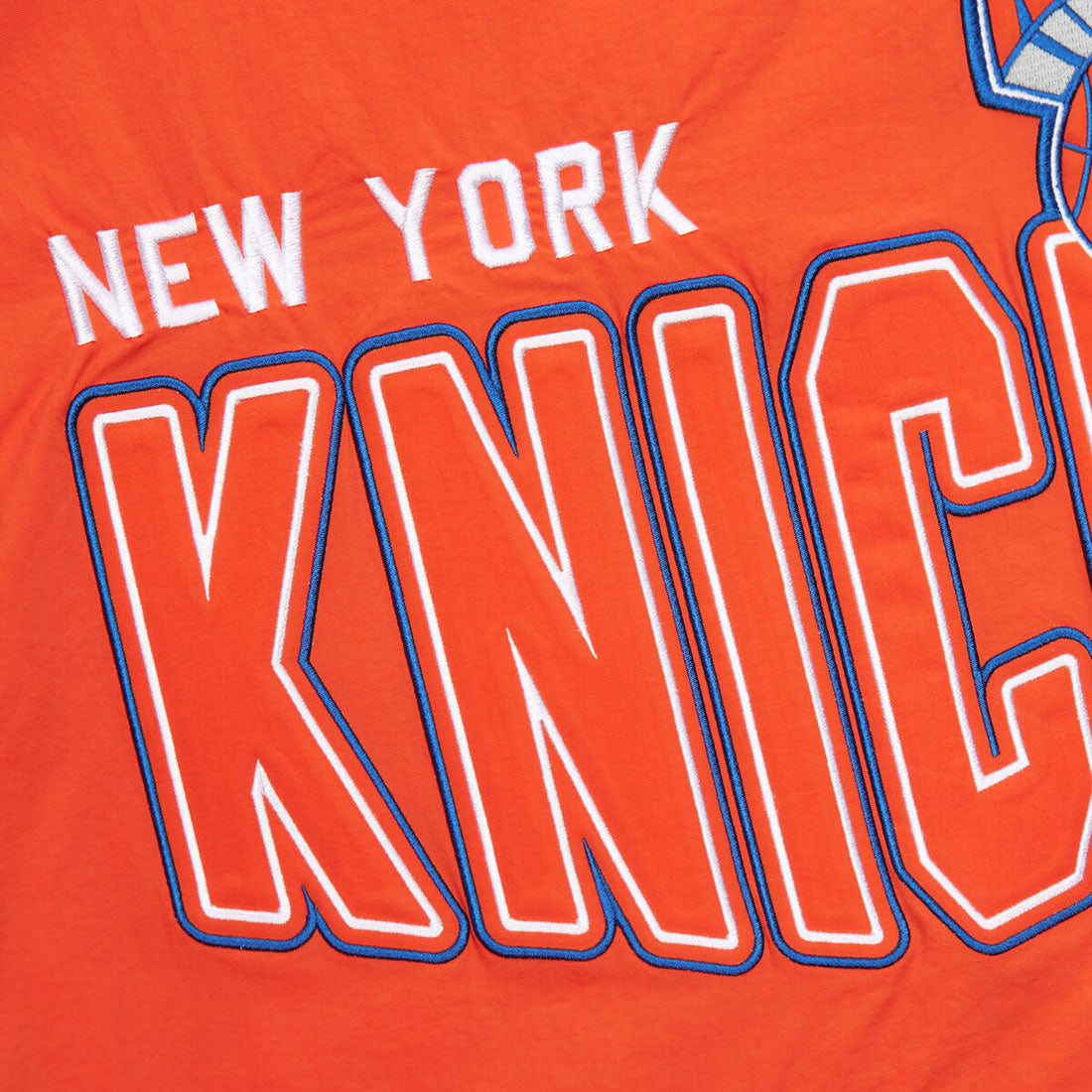 ミッチェルアンドネス mitchell & ness Mitchell & Ness NBA THROW IT BACK RETRO JACKET VINTAGE LOGO（ミッチェル＆ネス NBA THROW IT BACK レトロジャケット ヴィンテ （KNICKS） KNICKS