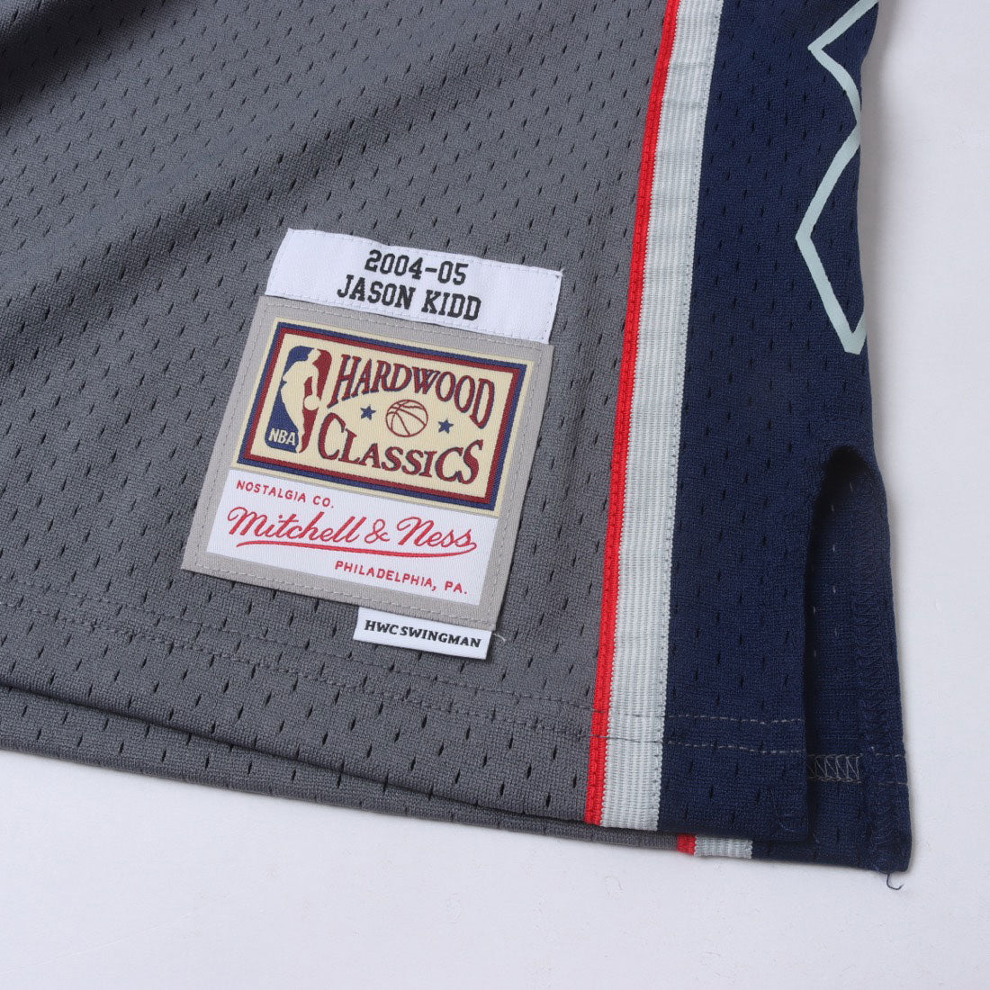 ミッチェルアンドネス mitchell & ness スウィングマン ジェイソン キッド ニュージャージー ネッツ オルタネート 2004ー05 ジャージ ユニフォーム （ジェイソン・キッド） ジェイソン・キッド