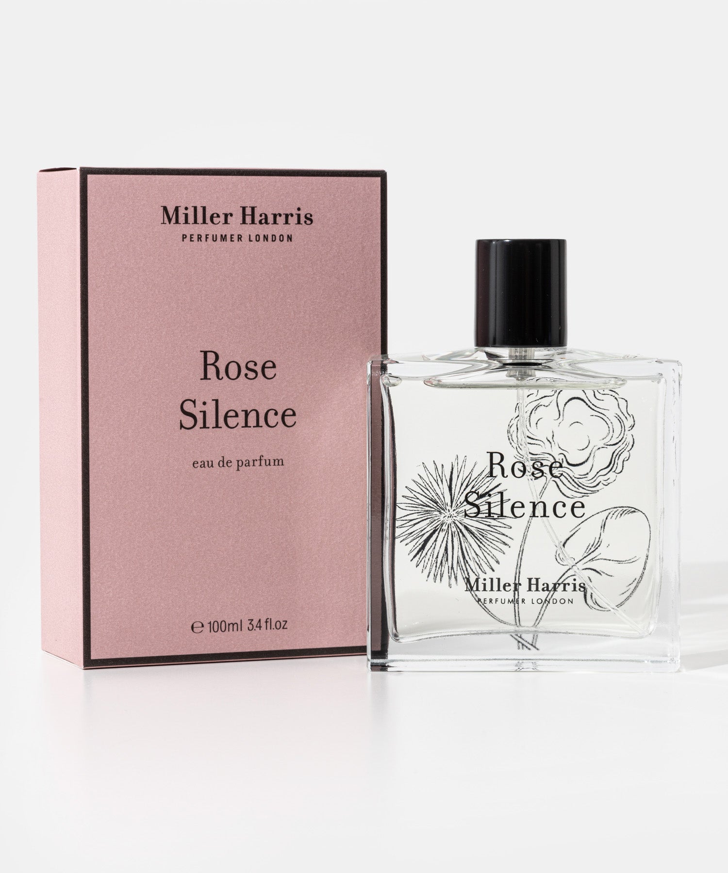 ミラーハリス Miller Harris ミラーハリス Miller Harris オードパルファム 100ml ユニセックス リンハリス ボタニカル 天然香料 紅茶 【返品不可商品】 （ローズ サイレンス） ローズ サイレンス