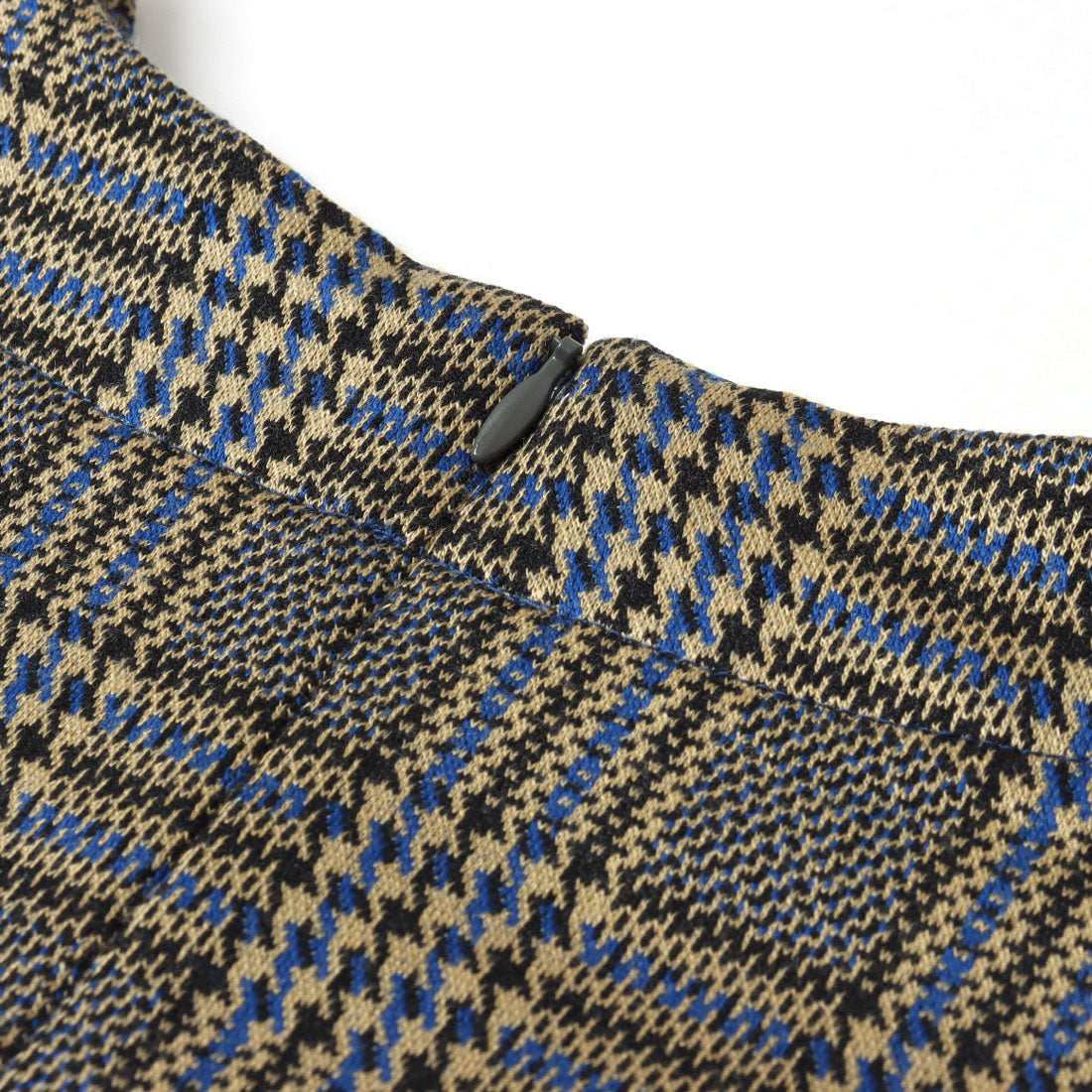 ミ・デゥー mi･deu･･･ グレンチェックRNブラウス （ゴールド） ゴールド