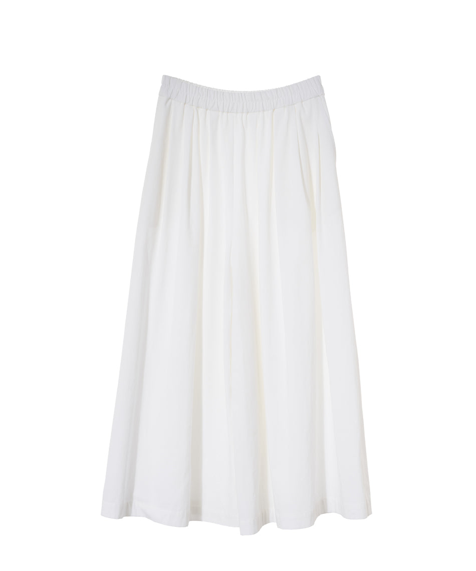 マイカアンドディール MICA&DEAL tuck culottes pt （WHITE） WHITE