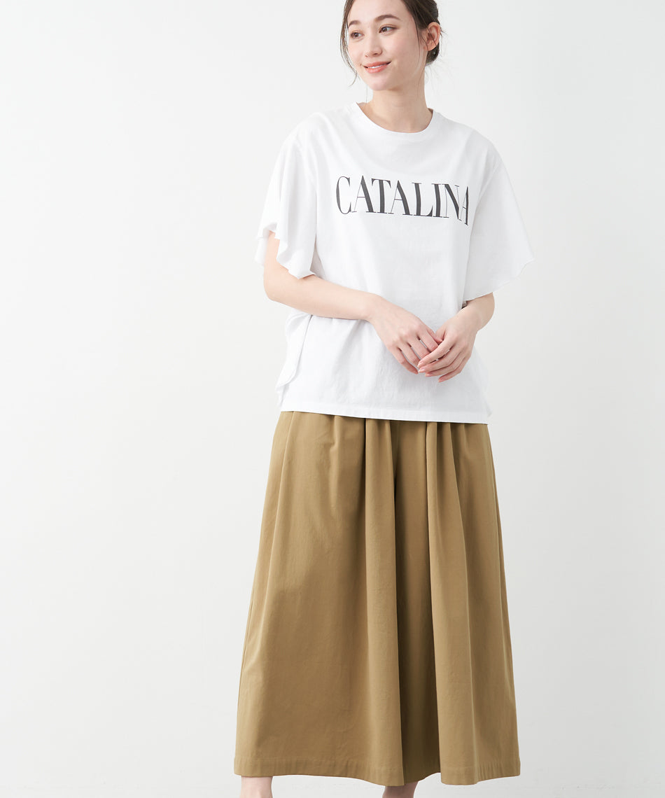 マイカアンドディール MICA&DEAL tuck culottes pt （WHITE） WHITE