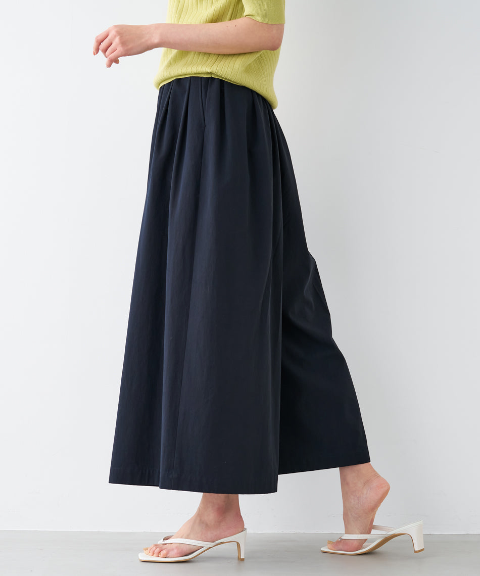 マイカアンドディール MICA&DEAL tuck culottes pt （WHITE） WHITE