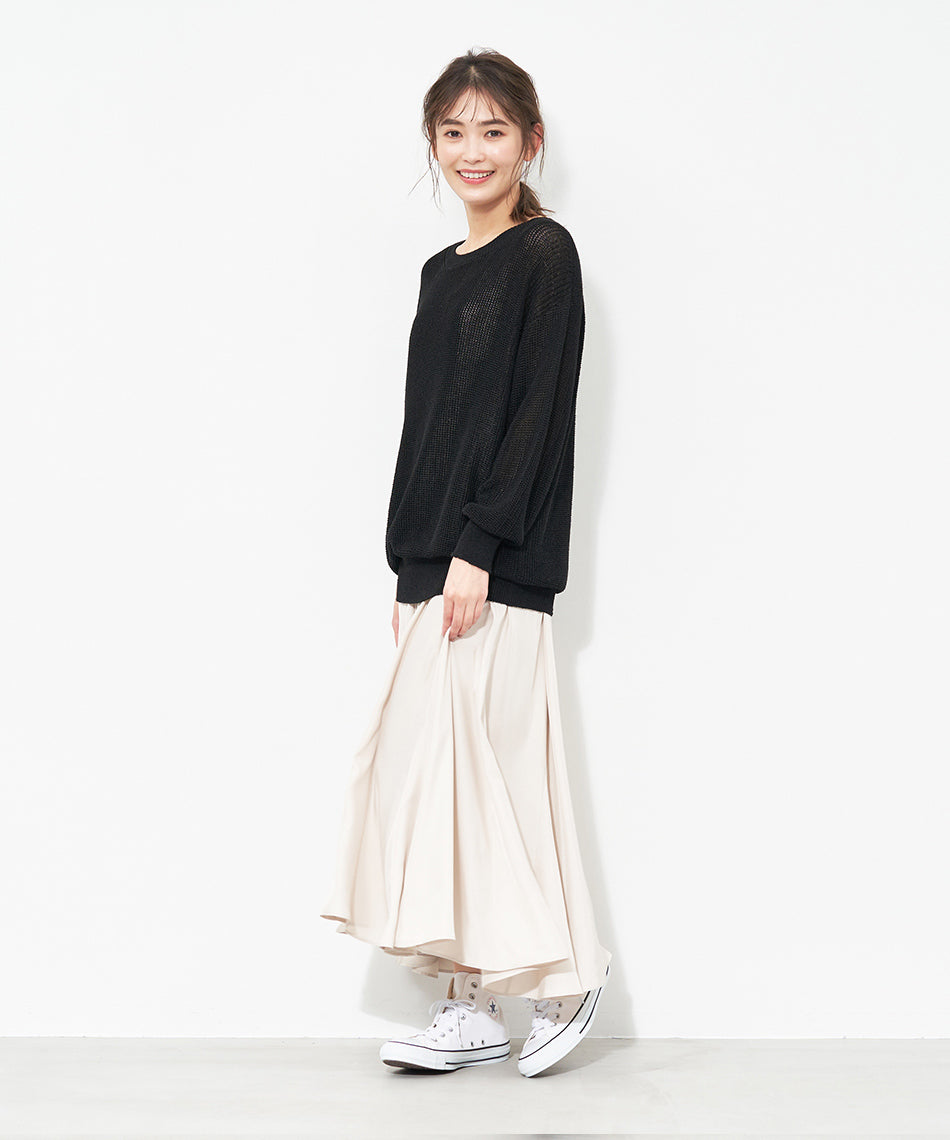 マイカアンドディール MICA&DEAL flare cami ops （L/BEIGE） L/BEIGE