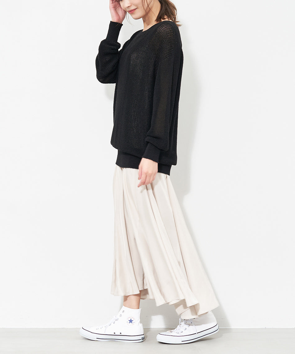マイカアンドディール MICA&DEAL flare cami ops （L/BEIGE） L/BEIGE