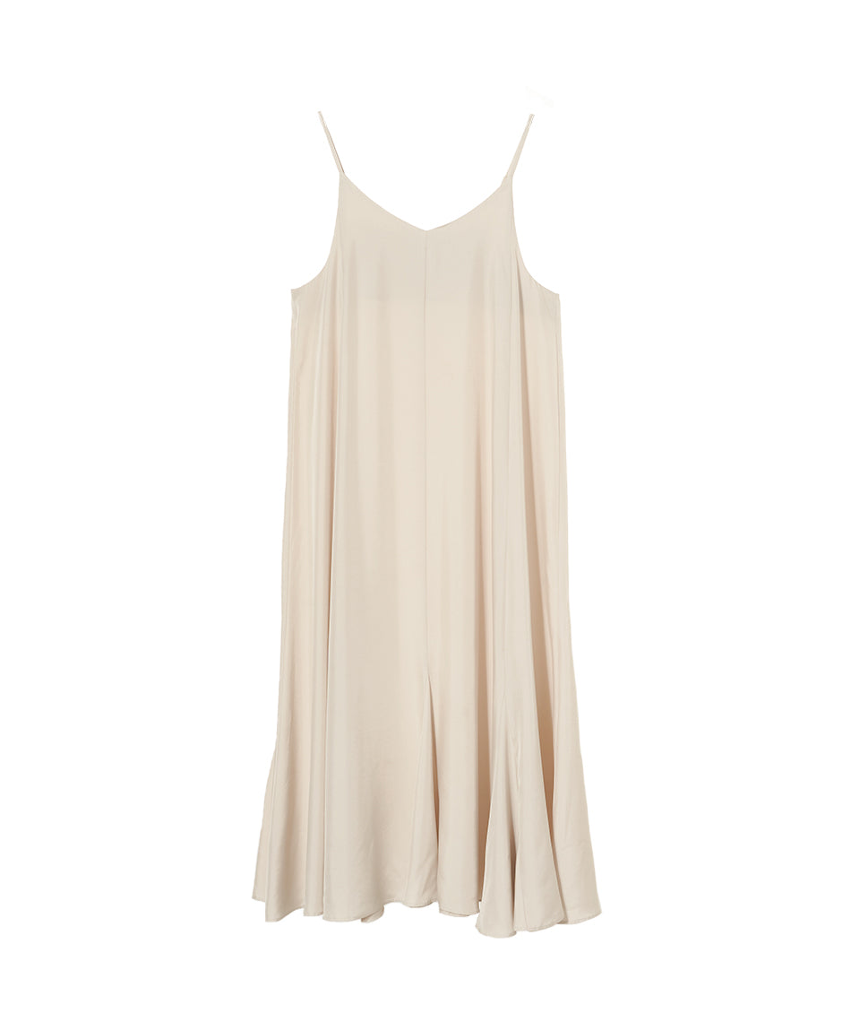 マイカアンドディール MICA&DEAL flare cami ops （L/BEIGE） L/BEIGE