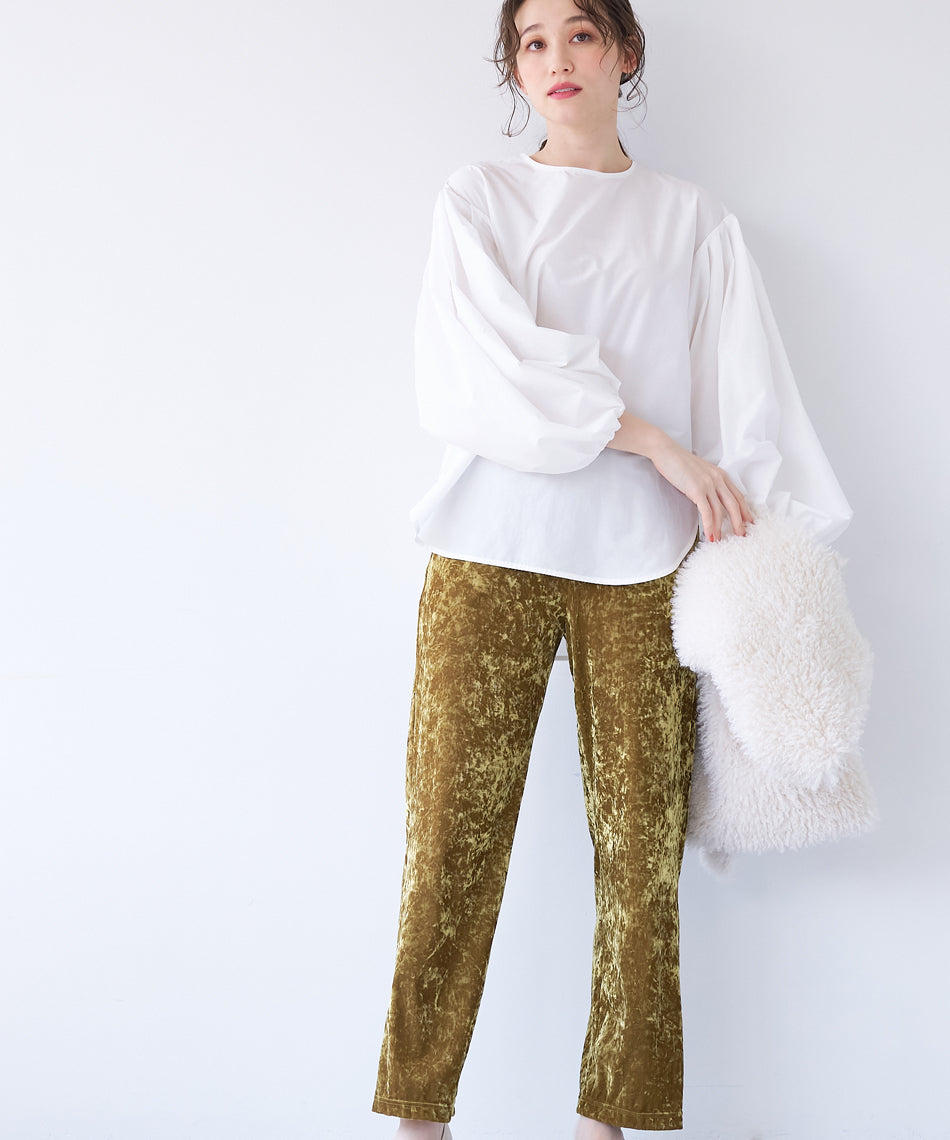 マイカアンドディール MICA&DEAL balloon sleeve bl （KHAKI） KHAKI