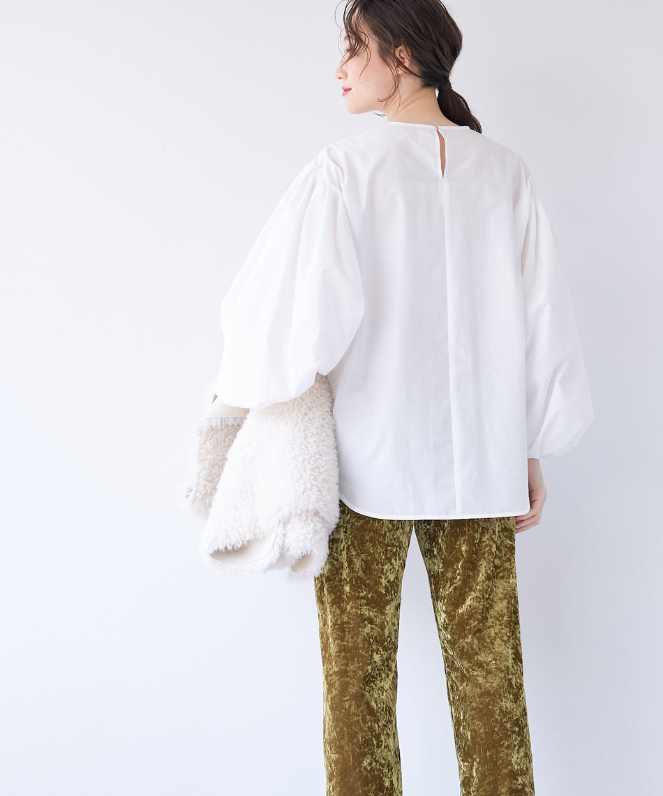 マイカアンドディール MICA&DEAL balloon sleeve bl （KHAKI） KHAKI