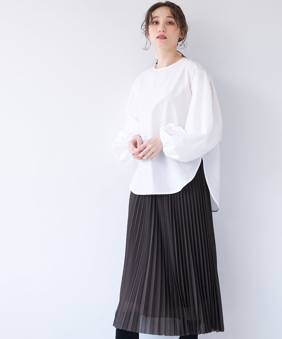マイカアンドディール MICA&DEAL balloon sleeve bl （KHAKI） KHAKI