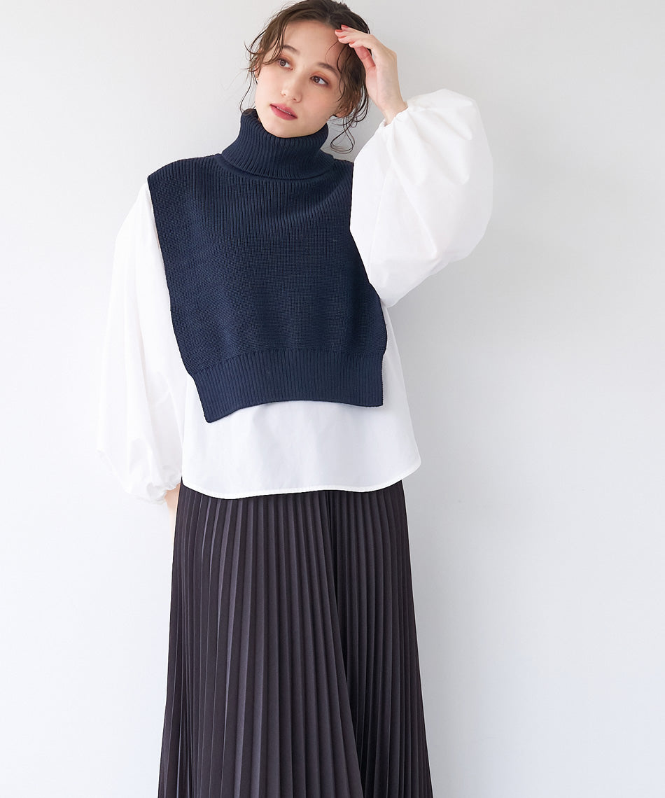 マイカアンドディール MICA&DEAL balloon sleeve bl （KHAKI） KHAKI