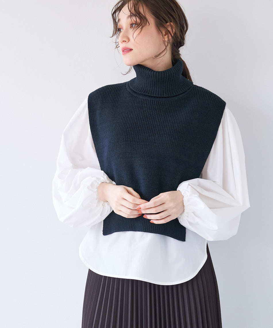 マイカアンドディール MICA&DEAL t/n short vest （NAVY） NAVY