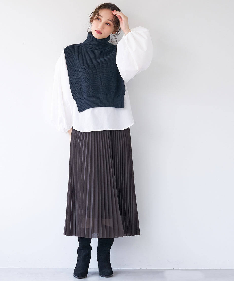 マイカアンドディール MICA&DEAL t/n short vest （NAVY） NAVY
