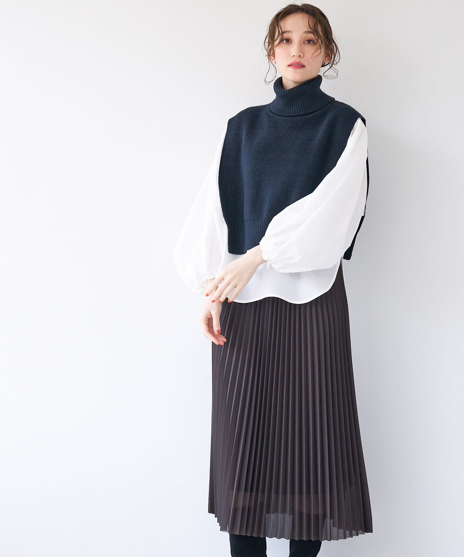マイカアンドディール MICA&DEAL t/n short vest （NAVY） NAVY