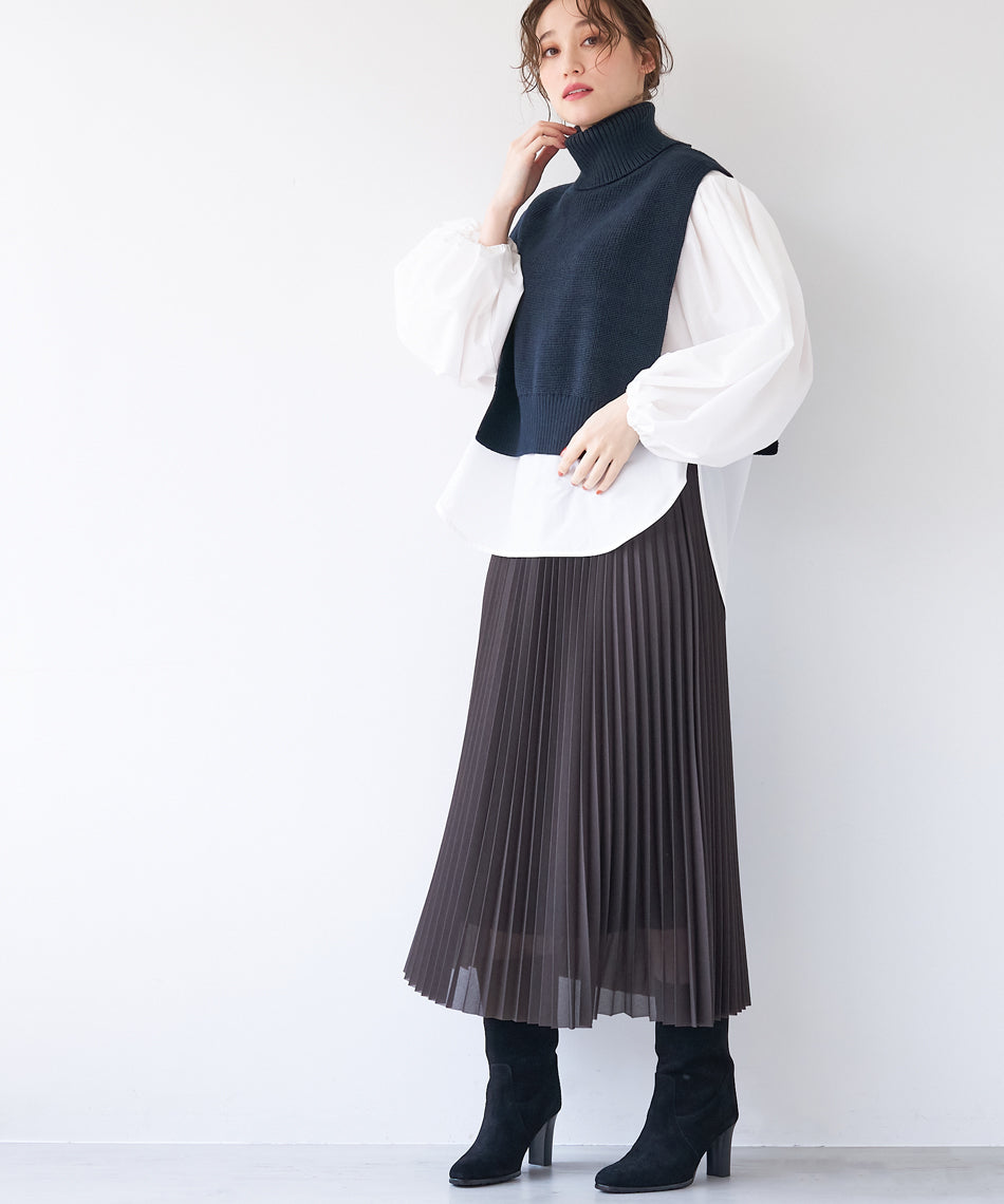 マイカアンドディール MICA&DEAL t/n short vest （NAVY） NAVY