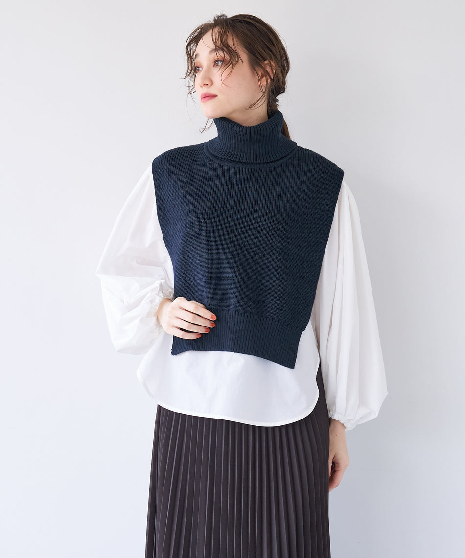 マイカアンドディール MICA&DEAL t/n short vest （NAVY） NAVY