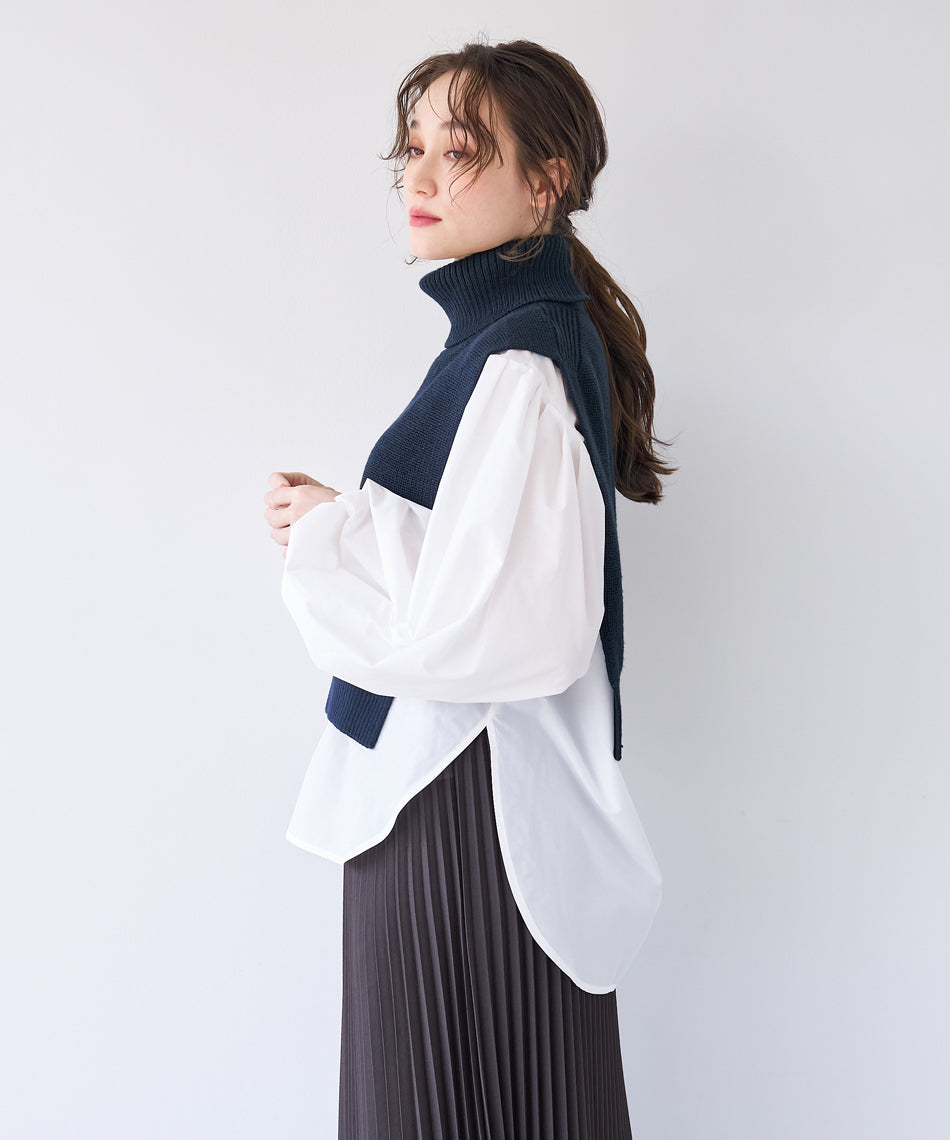 マイカアンドディール MICA&DEAL t/n short vest （NAVY） NAVY