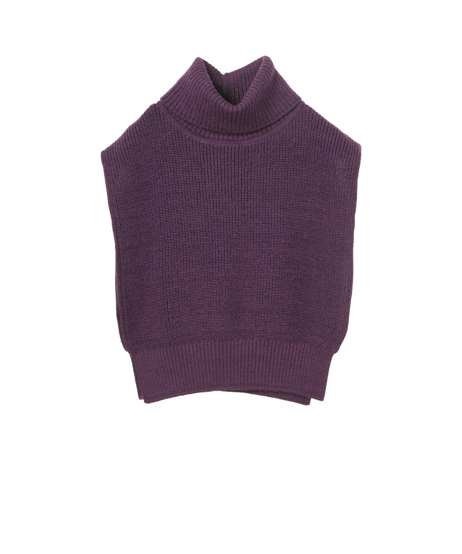 マイカアンドディール MICA&DEAL t/n short vest （PURPLE） PURPLE