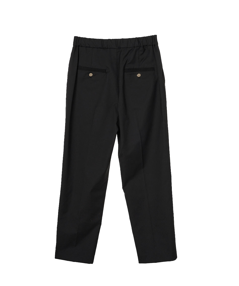 マイカアンドディール MICA&DEAL tuck tapered pants （WHITE） WHITE