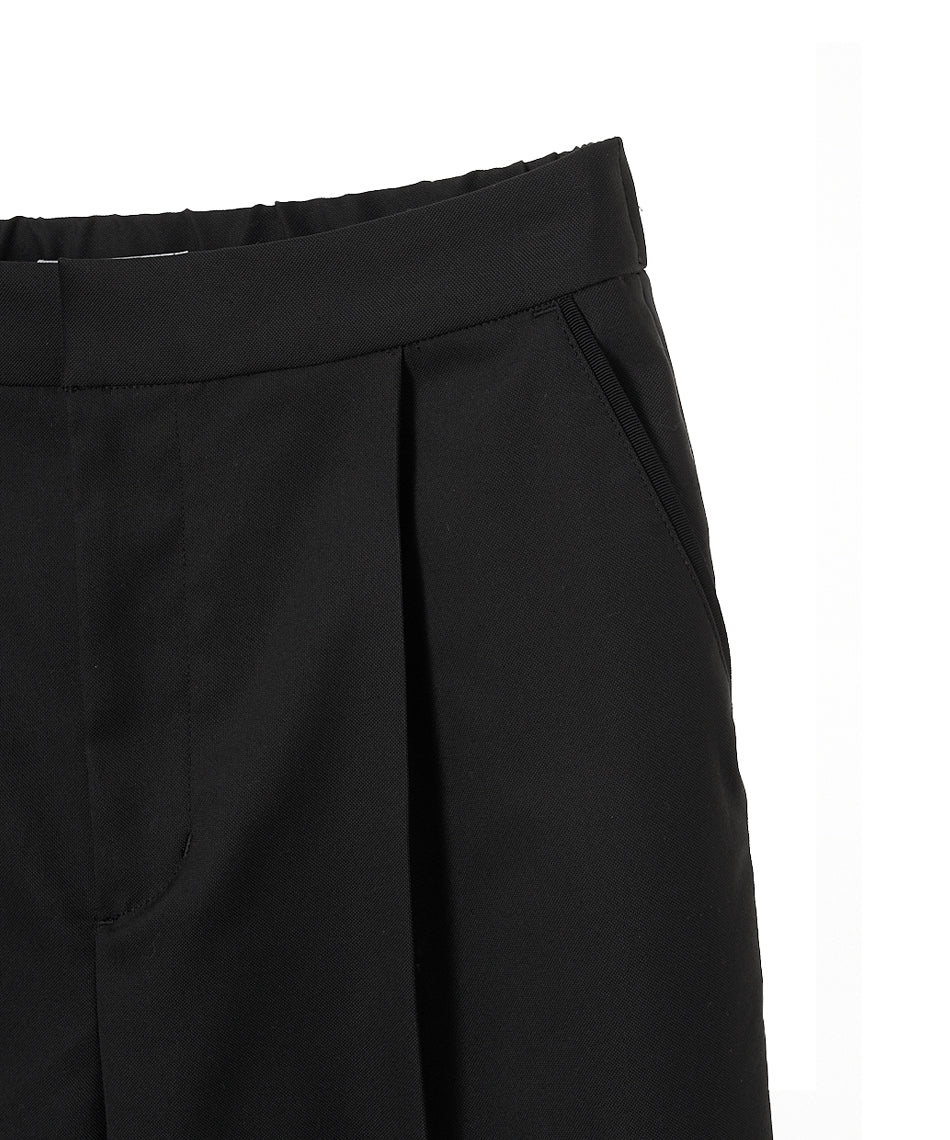 マイカアンドディール MICA&DEAL tuck tapered pants （WHITE） WHITE