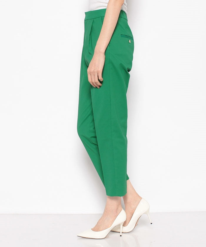マイカアンドディール MICA&DEAL tuck tapered pants （WHITE） WHITE