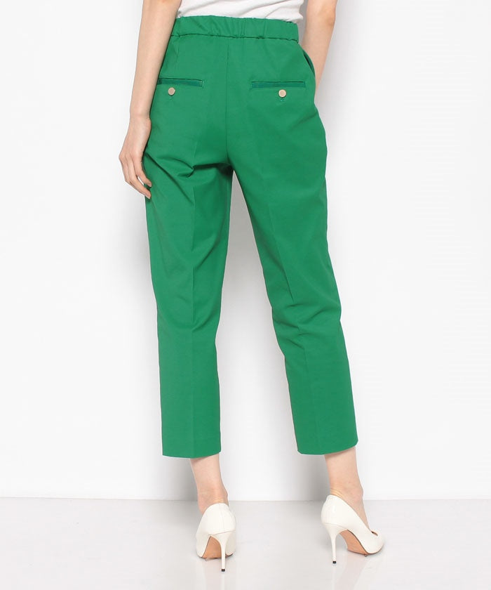 マイカアンドディール MICA&DEAL tuck tapered pants （WHITE） WHITE