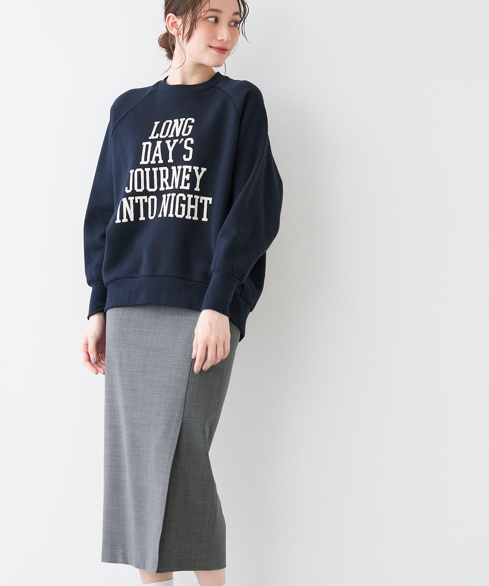 マイカアンドディール MICA&DEAL front vent skirt （WINE） WINE