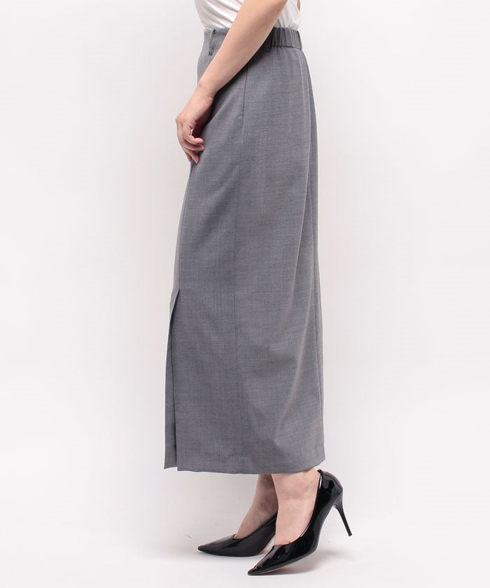 マイカアンドディール MICA&DEAL front vent skirt （WINE） WINE