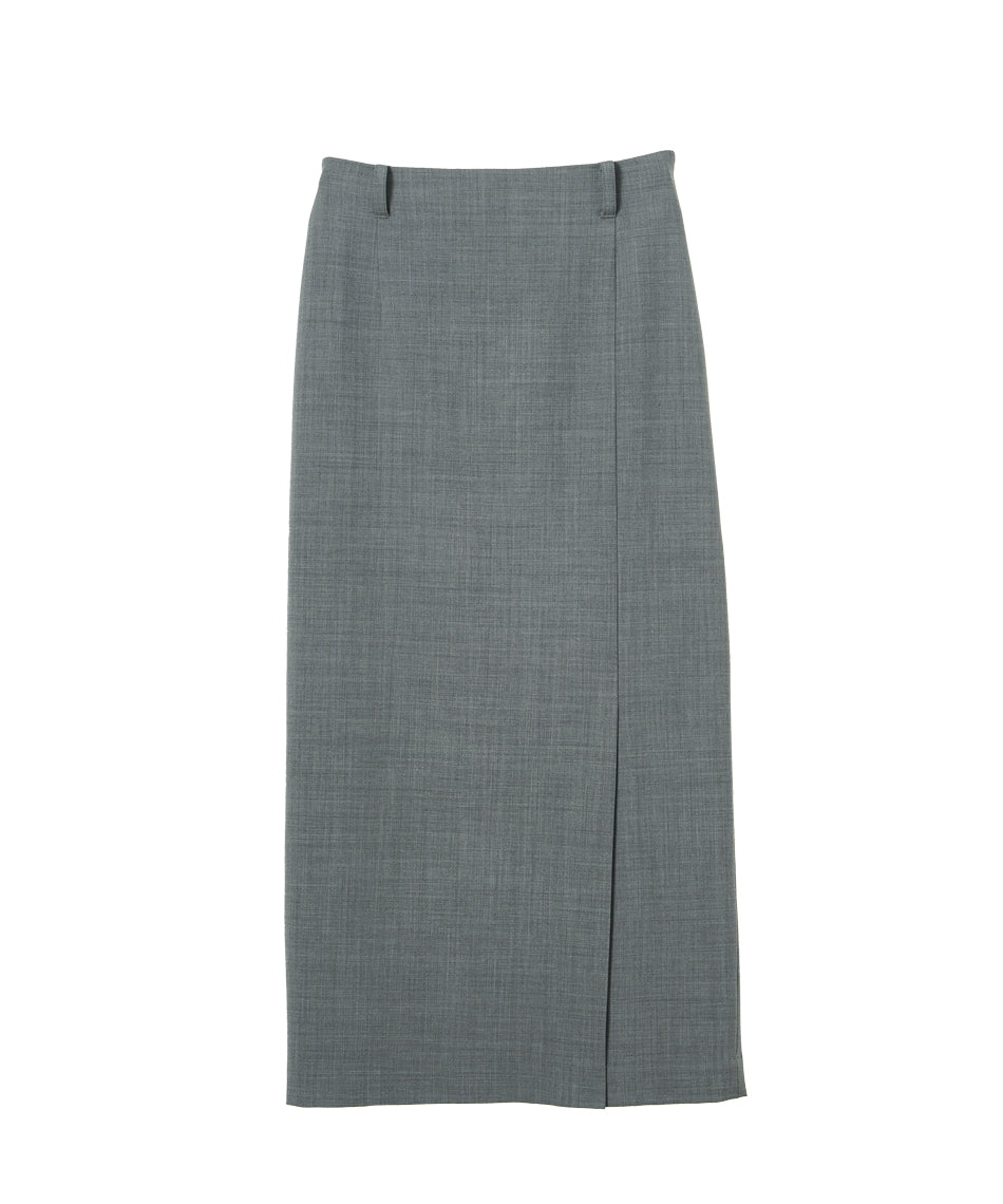 マイカアンドディール MICA&DEAL front vent skirt （WINE） WINE